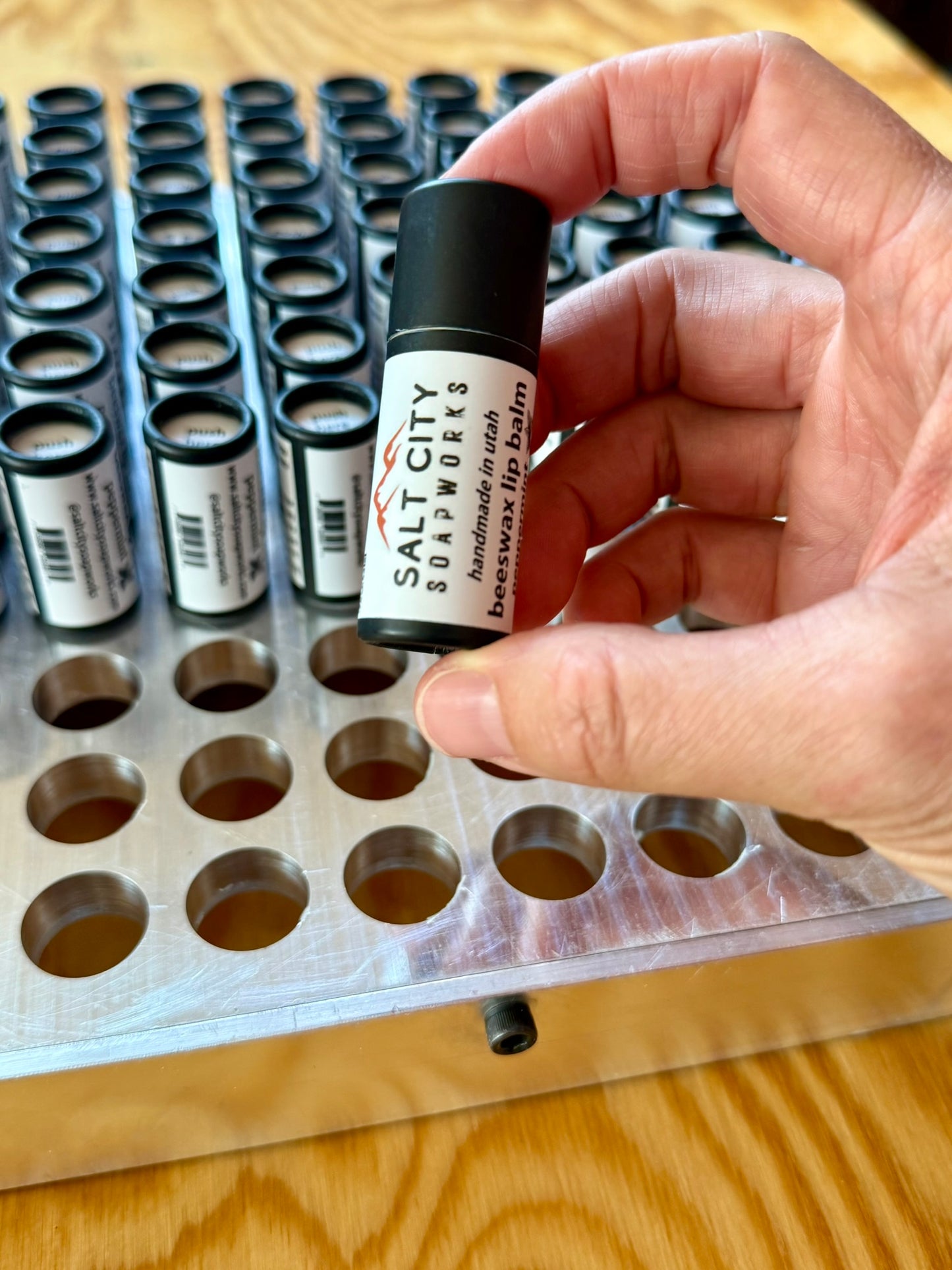 Plastic-Free Peppermint Lip Balm