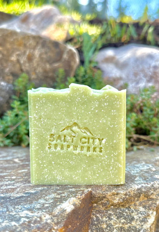 Lemongrass Salt Soap - made with Essential Oils