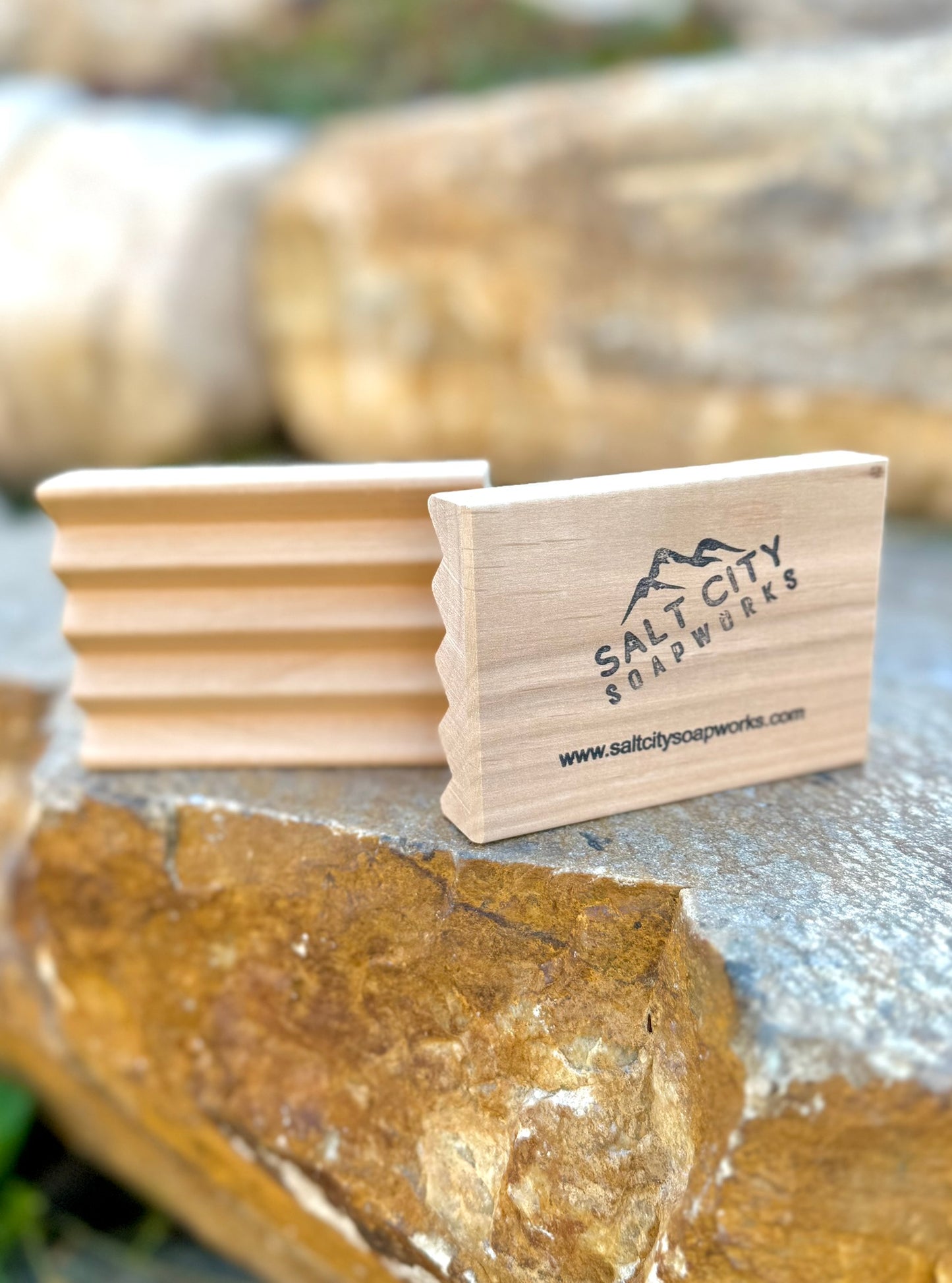 Red Alder Wooden Soap Tray