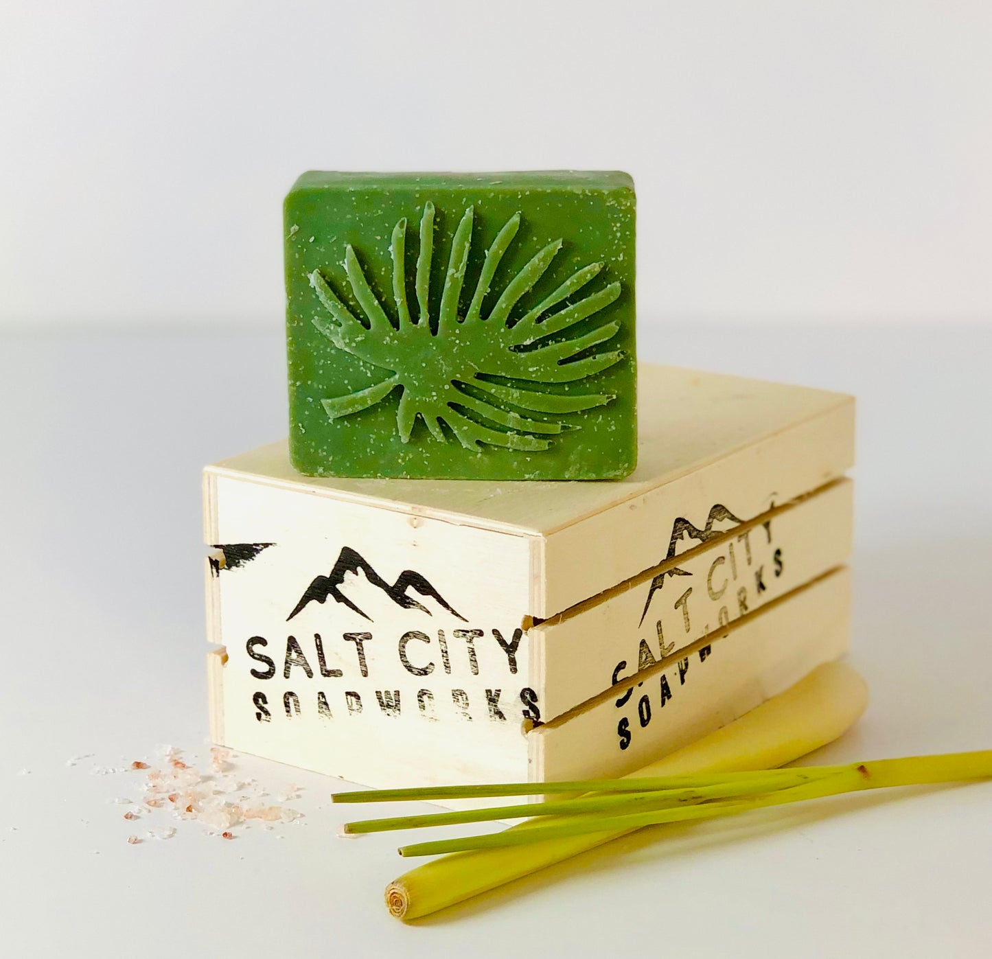 Lemongrass Salt Soap