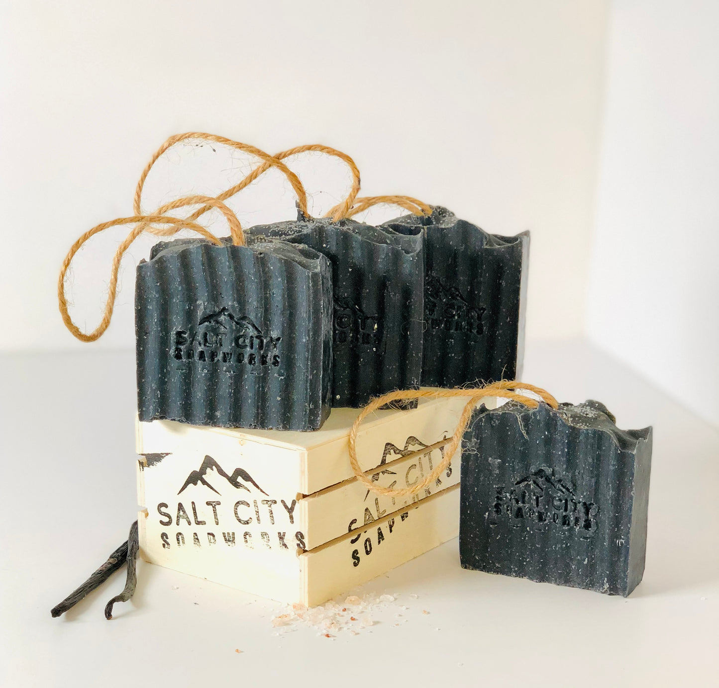 Exfoliating Soap on a Rope Set