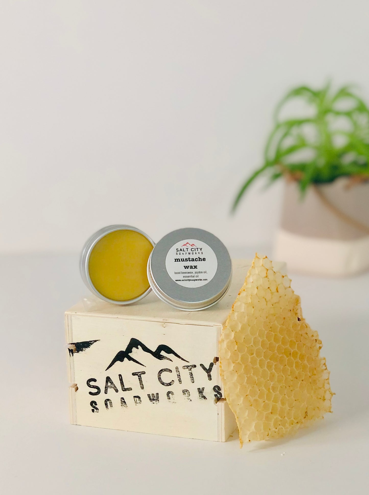 Beeswax Mustache Wax