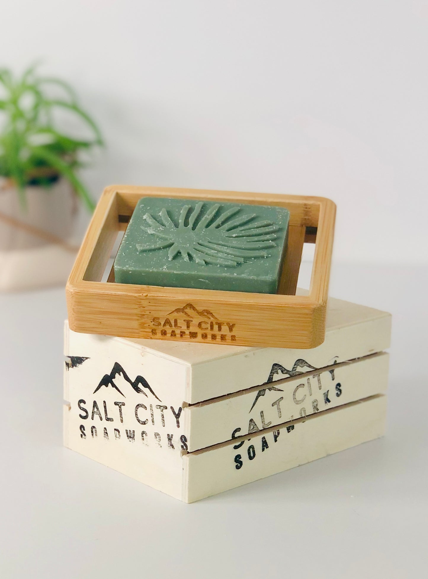 bamboo soap holder