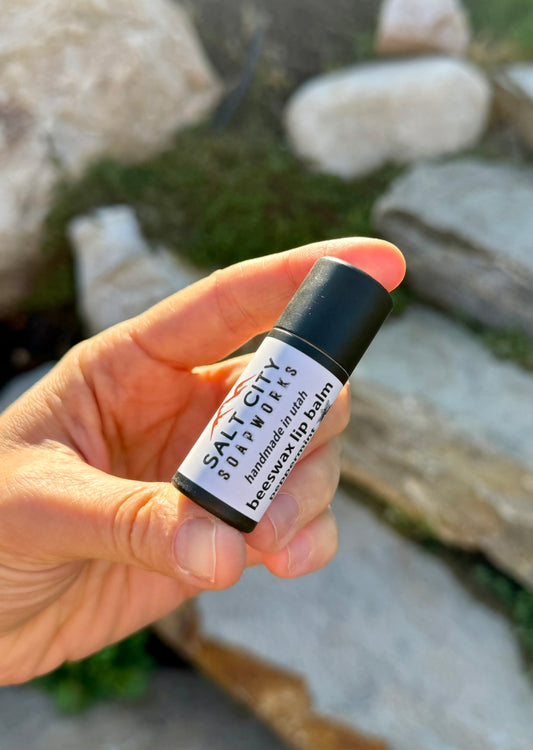 Plastic-Free Peppermint Lip Balm