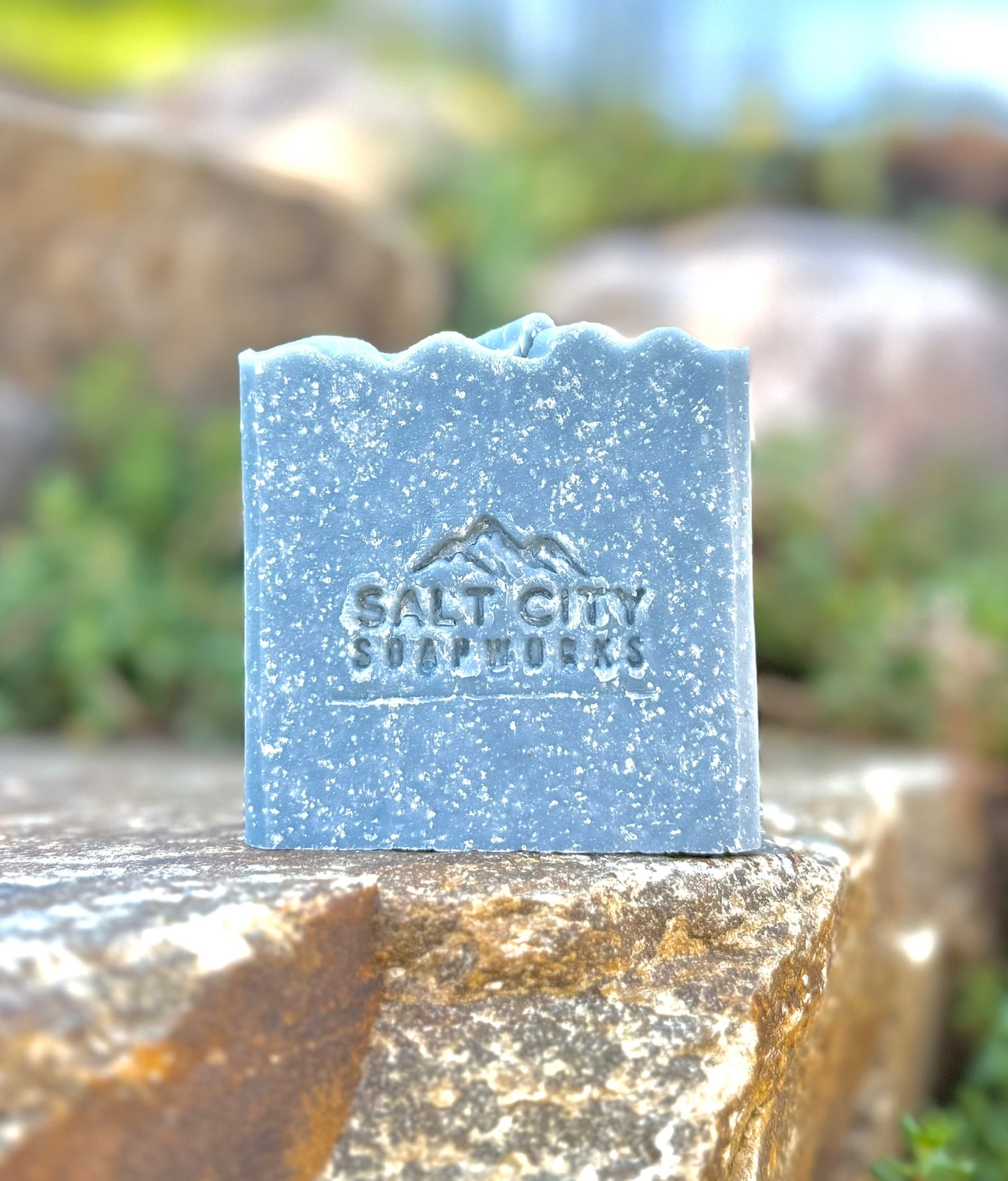 Eucalyptus + Lavender + Clove Salt Soap — Essential Oils Only