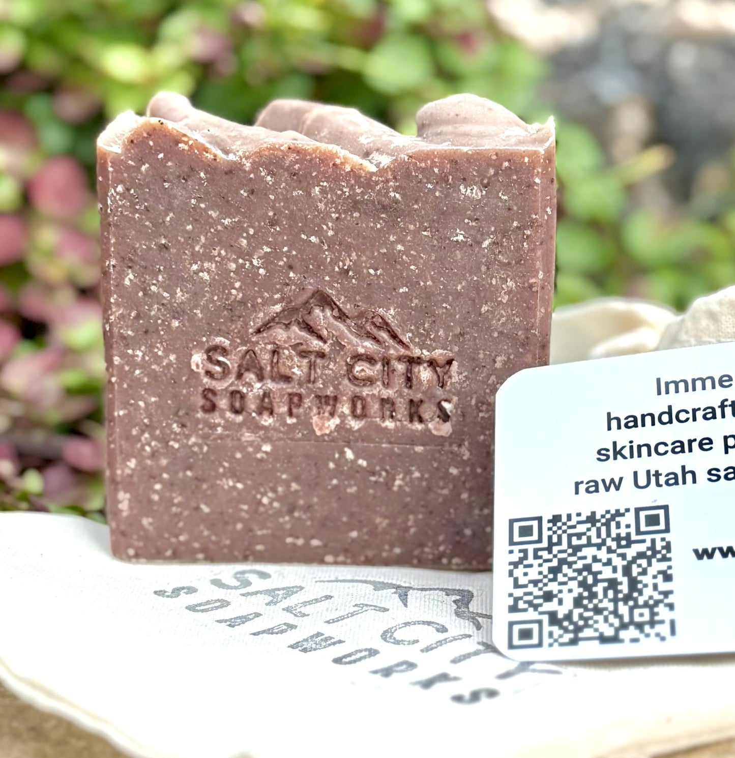 Clove + Orange + Cedarwood Salt Soap — Essential Oils Only
