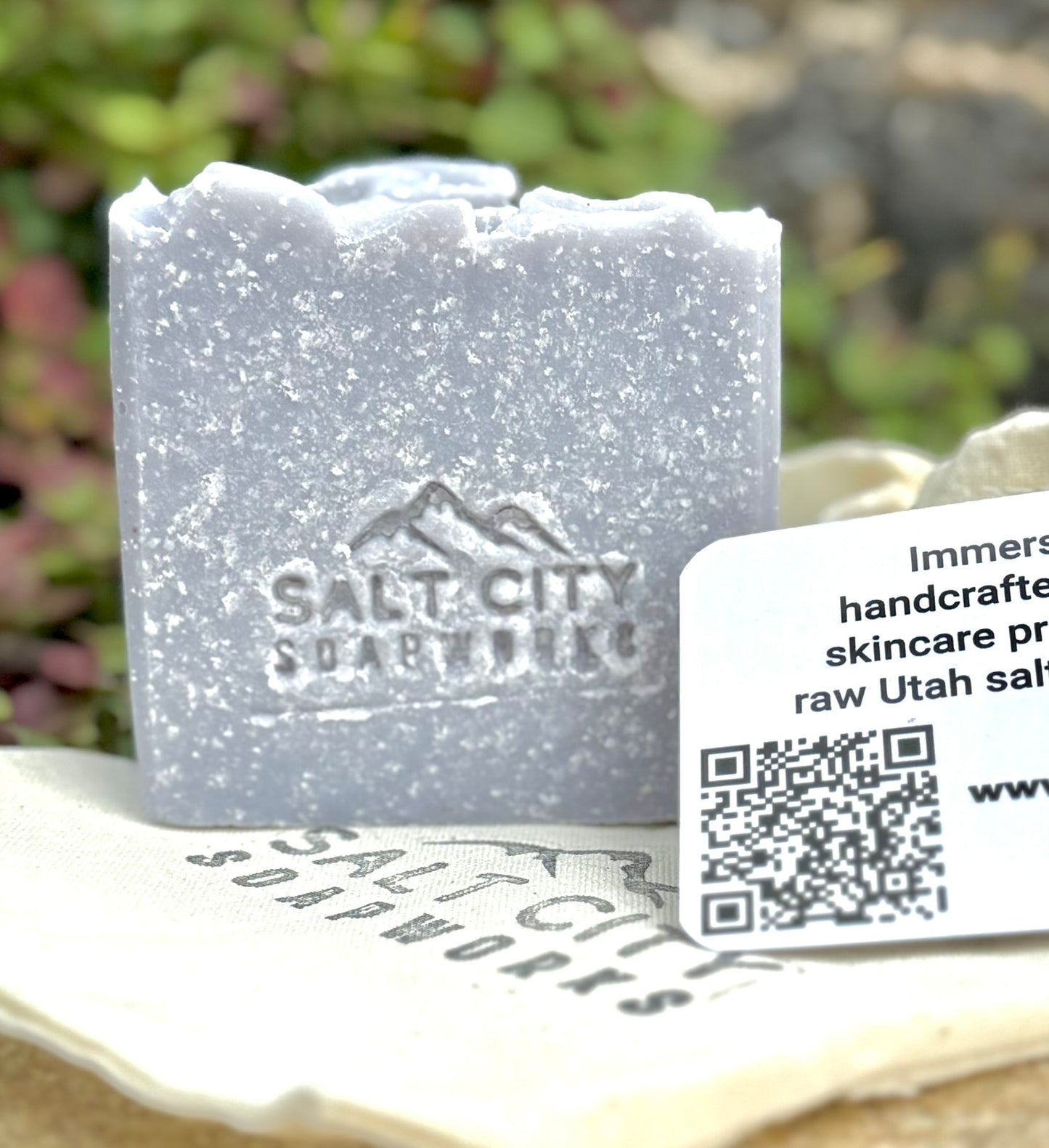 Lavender Salt Soap — Essential Oils Only