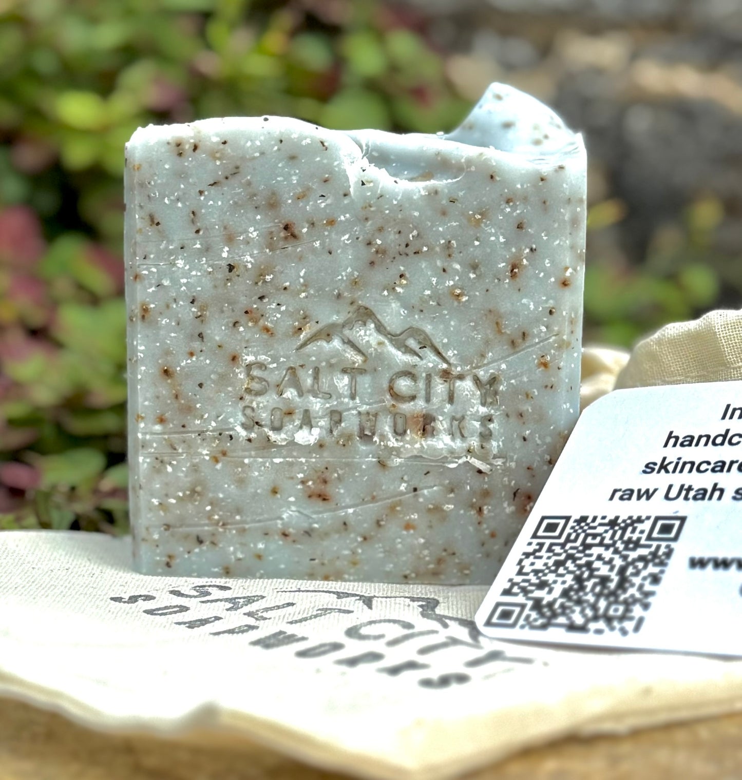 Peppermint-Forward Salt Soap — Essential Oils Only
