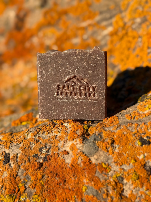 Clove + Orange + Cedarwood Salt Soap — Essential Oils Only