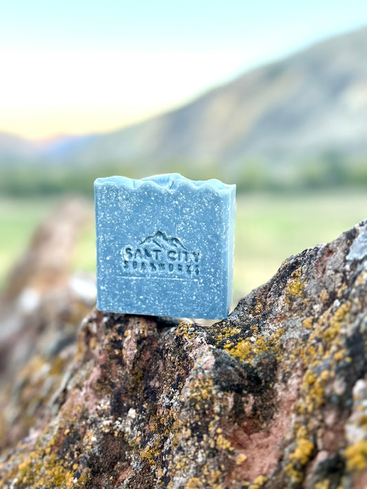 Eucalyptus + Lavender + Clove Salt Soap — Essential Oils Only
