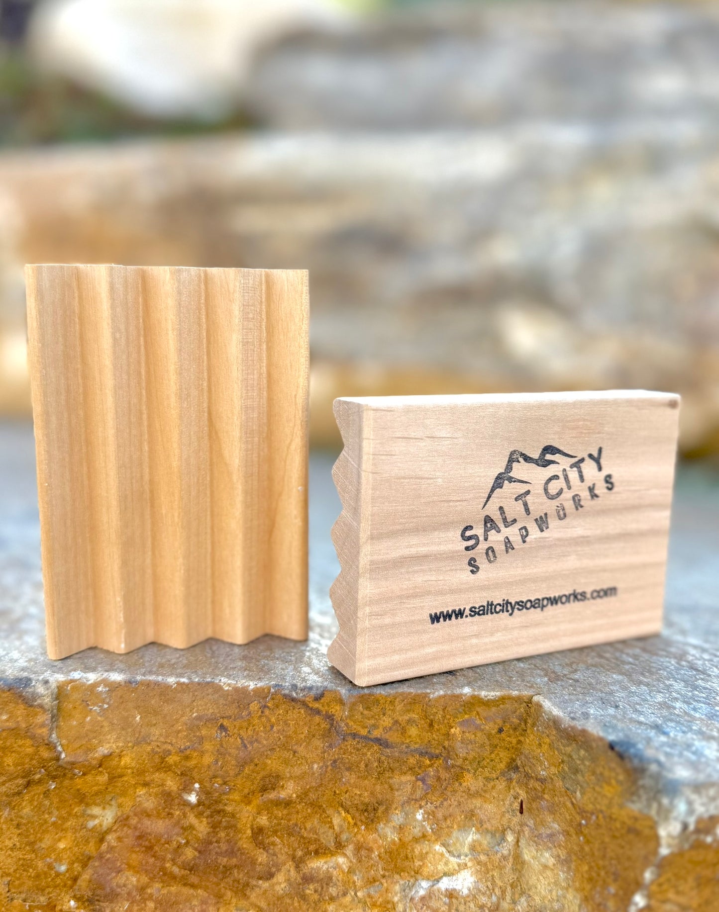 Red Alder Wooden Soap Tray