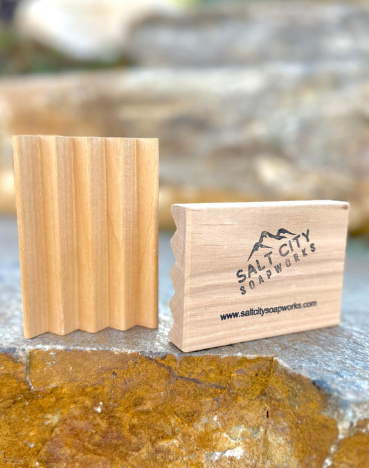 Red Alder Wooden Soap Tray