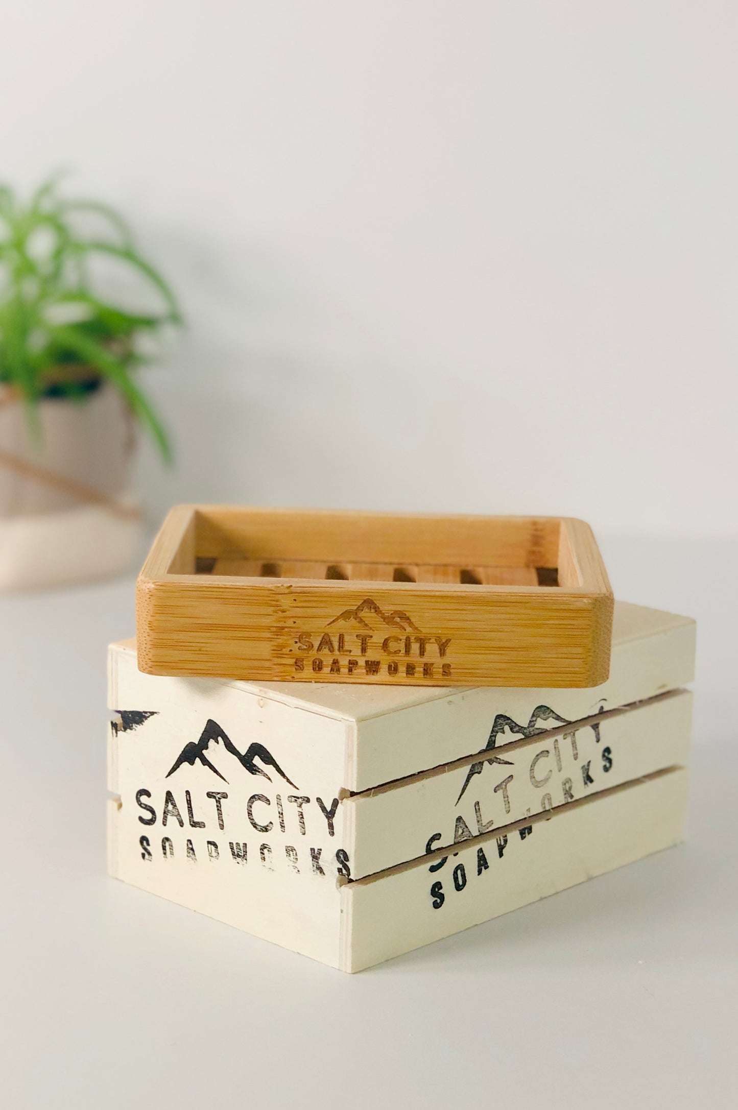 bamboo soap holder