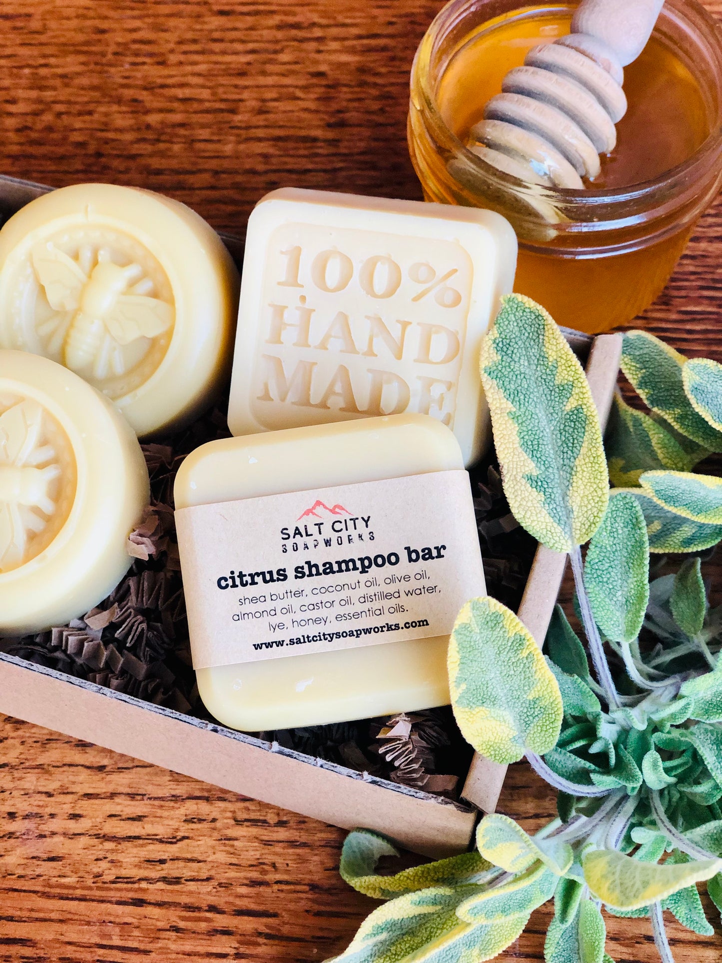 Citrus Shampoo Bar Set